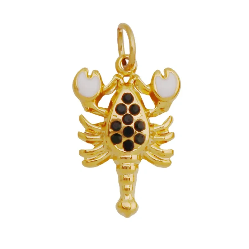 New Stainless Steel Animal Ocean Fish Crab Turtle Dolphin Shell Charm Pendant,Painted DIY Necklace Bracelet Jewelry Supplies R74