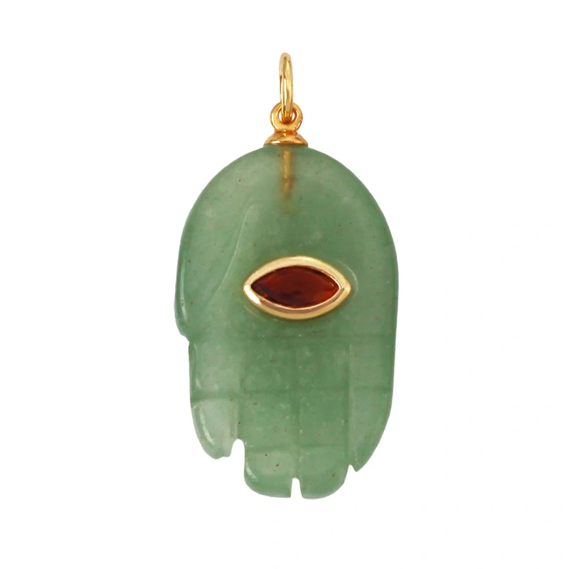 Fashion Heart Drop Shape Pendant Necklace,Amethyst Turquoise Red Black Agate Jade Agate Amethyst Amazonite Jewelry Supplies R16