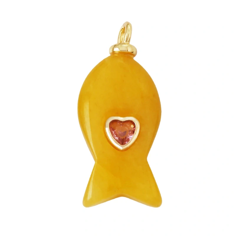 Fashion Heart Drop Shape Pendant Necklace,Amethyst Turquoise Red Black Agate Jade Agate Amethyst Amazonite Jewelry Supplies R16