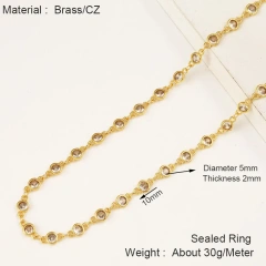 M75Y2-AA1ClearCZGold
