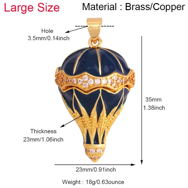 Light Luxury Bohemian Enamel Charms Real 18K Gold Plated,DIY Jewelry Findings for Bracelet Necklace Making Pendant Supply J33