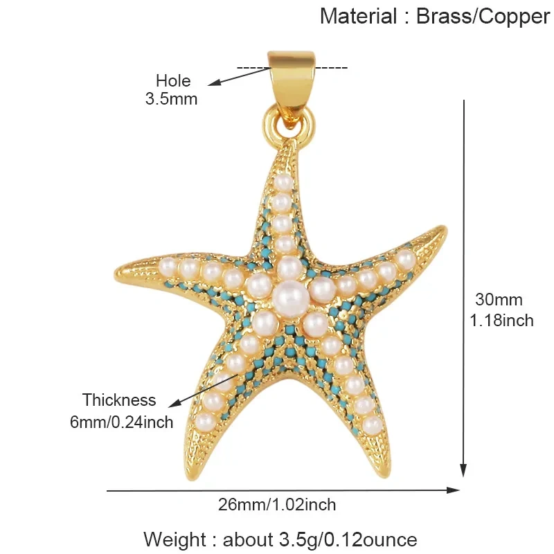 Lobster Conch Fish Bone Starfish Shell Fish Marine Animal Charms Pendants,Jewelry Making DIY Bracelet Necklace Accessories S62
