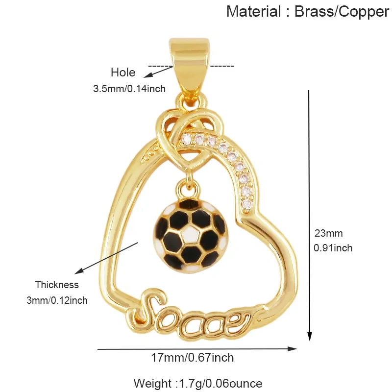 Trendy Football Baseball Boxing Glove Jersey Enamel Sports Charms Pendant,DIY Bracelet Necklace Jewelry Making Supplies R24