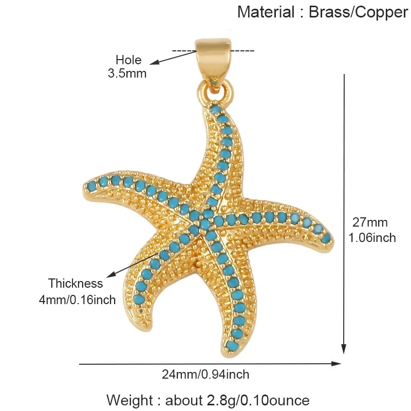 Lobster Conch Fish Bone Starfish Shell Fish Marine Animal Charms Pendants,Jewelry Making DIY Bracelet Necklace Accessories S62