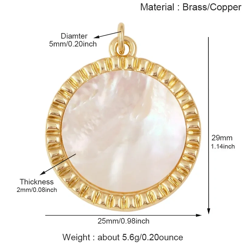 Sparkle Celestial Sun Moon Star Lightning Shell Pendants,Zircon Charms for DIY Jewelry Making Necklace Bracelet Accessories J02
