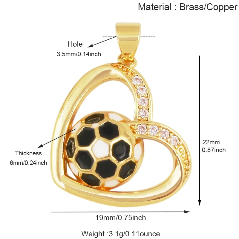 Trendy Football Baseball Boxing Glove Jersey Enamel Sports Charms Pendant,DIY Bracelet Necklace Jewelry Making Supplies R24