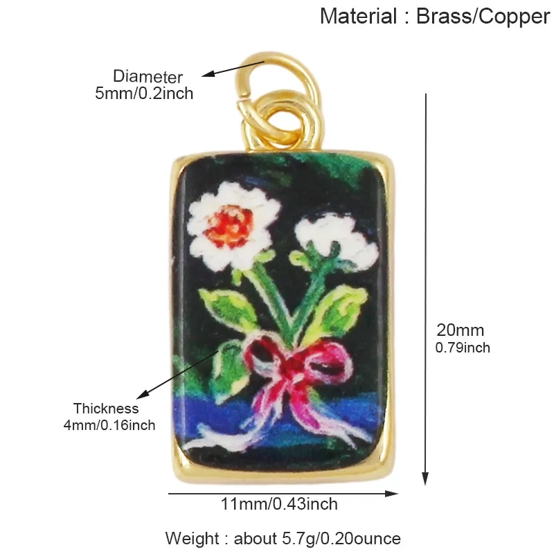 Colorful Brass Animal Charms,Bird Butterfly Swan Ladybug Leopard Horse Flower Heart Pendant Necklace Jewelry Supply R08