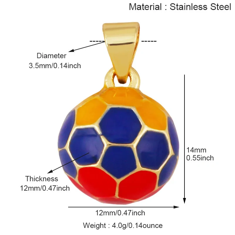 Trendy Football Baseball Boxing Glove Jersey Enamel Sports Charms Pendant,DIY Bracelet Necklace Jewelry Making Supplies R24