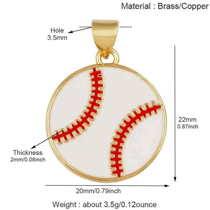 Football Baseball Rugby Boxing Glove Sports Enamel Charm Pendant,Necklace Bracelet Craft Jewelry Findings Supply R62