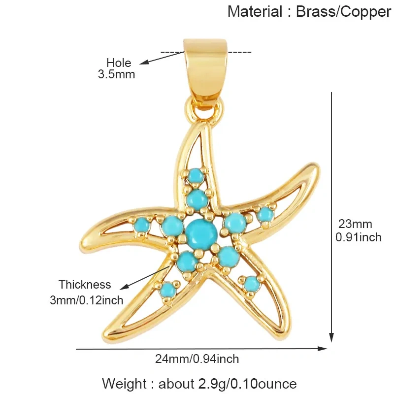 2pcs/Lot Ocean Animal Shell Starfish Crab Enamel Charms Necklace Bracelet Making,Sea Life Pendant Beach Summer Jewelry Craft J19