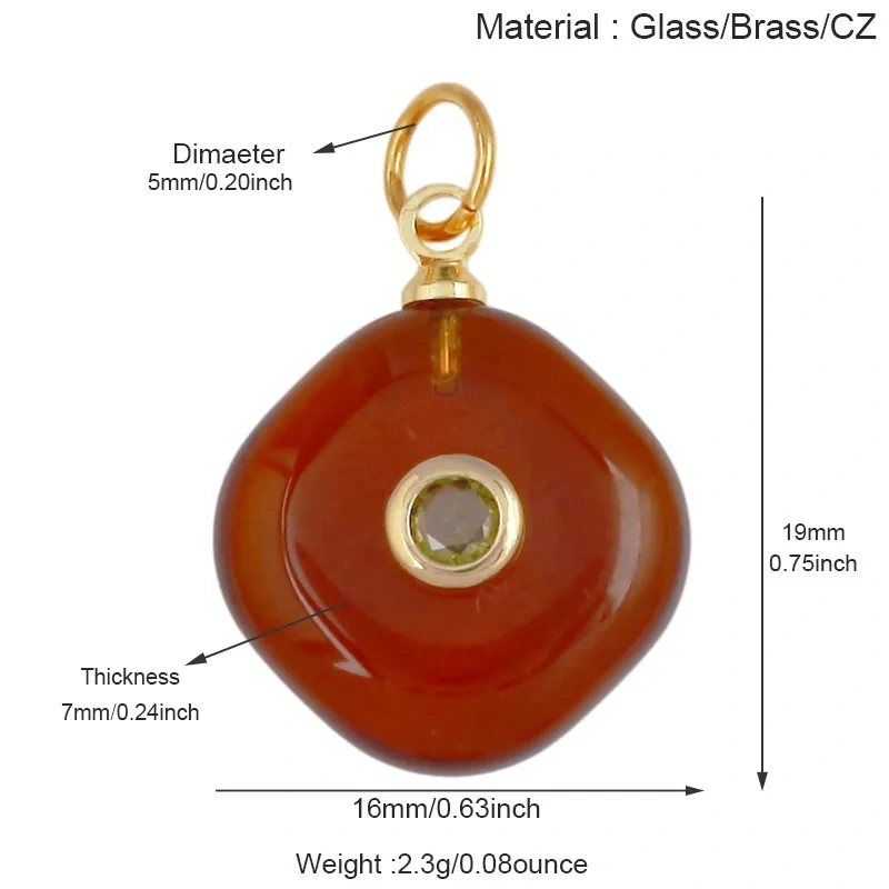 Lot Bohemian Colorful Translucent Square Geometry Glass Charms,Handmade Necklace Bracelet Jewelry Making Pendant Craft J18