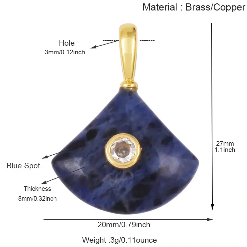 Round Geometric Lapis Turquoise Agate Jade Charm Pendant,Semi Precious Stone Necklace Bracelet for Handmade Jewelry Supplies J24