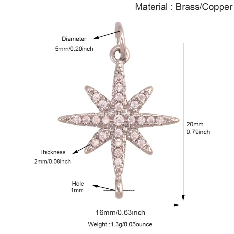 Trendy Colorful Zircon Charms Water Drop Oval Square Heart Shape Pendants,DIY Jewelry Making Choker Necklace Clavicle Chain L91