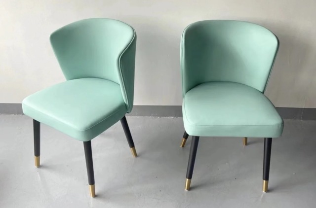 high back leather restaurant chair