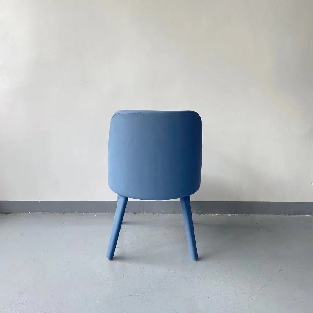 full fabric upholstered armrest chair