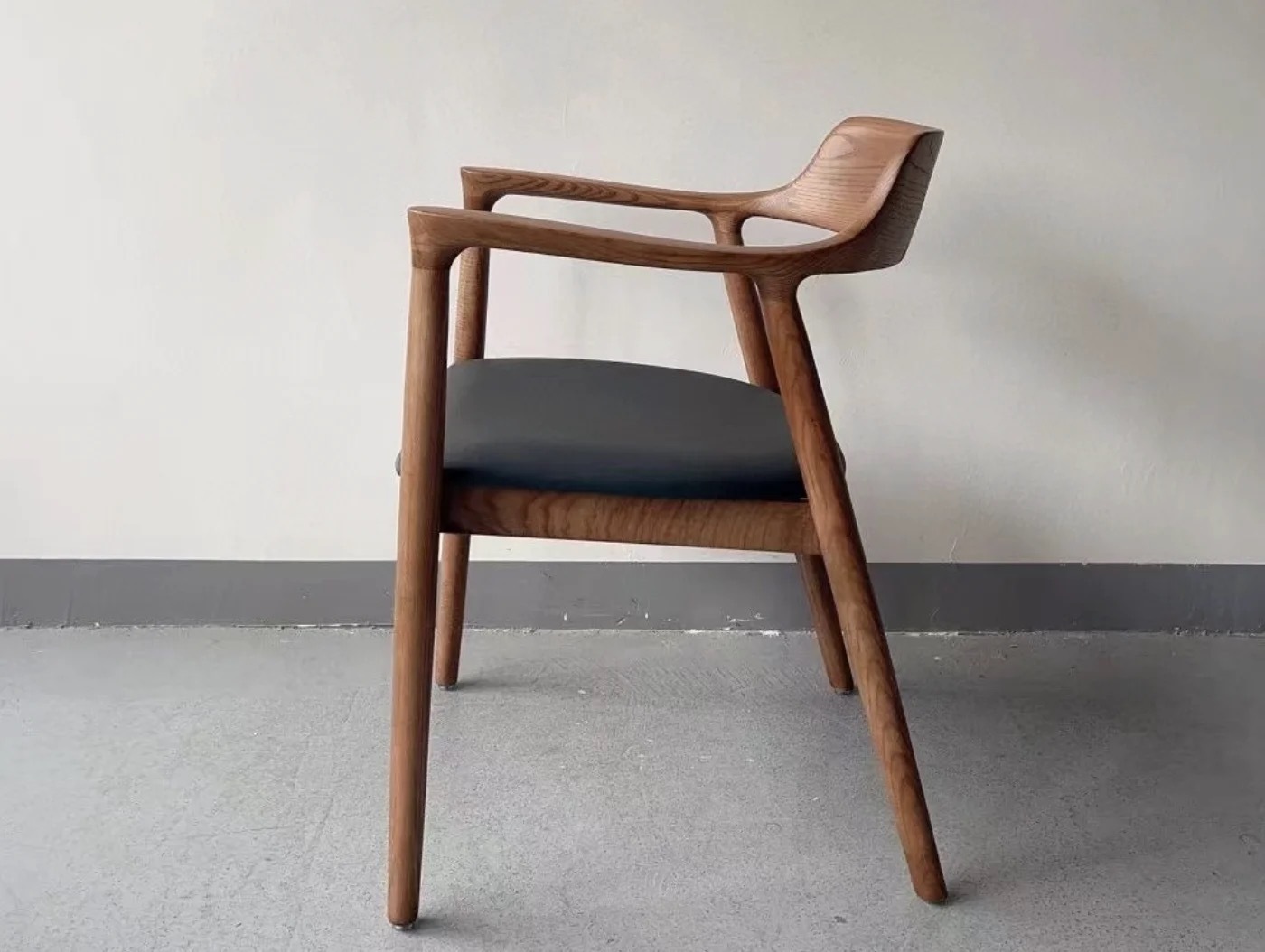 designer ash wood dining chair