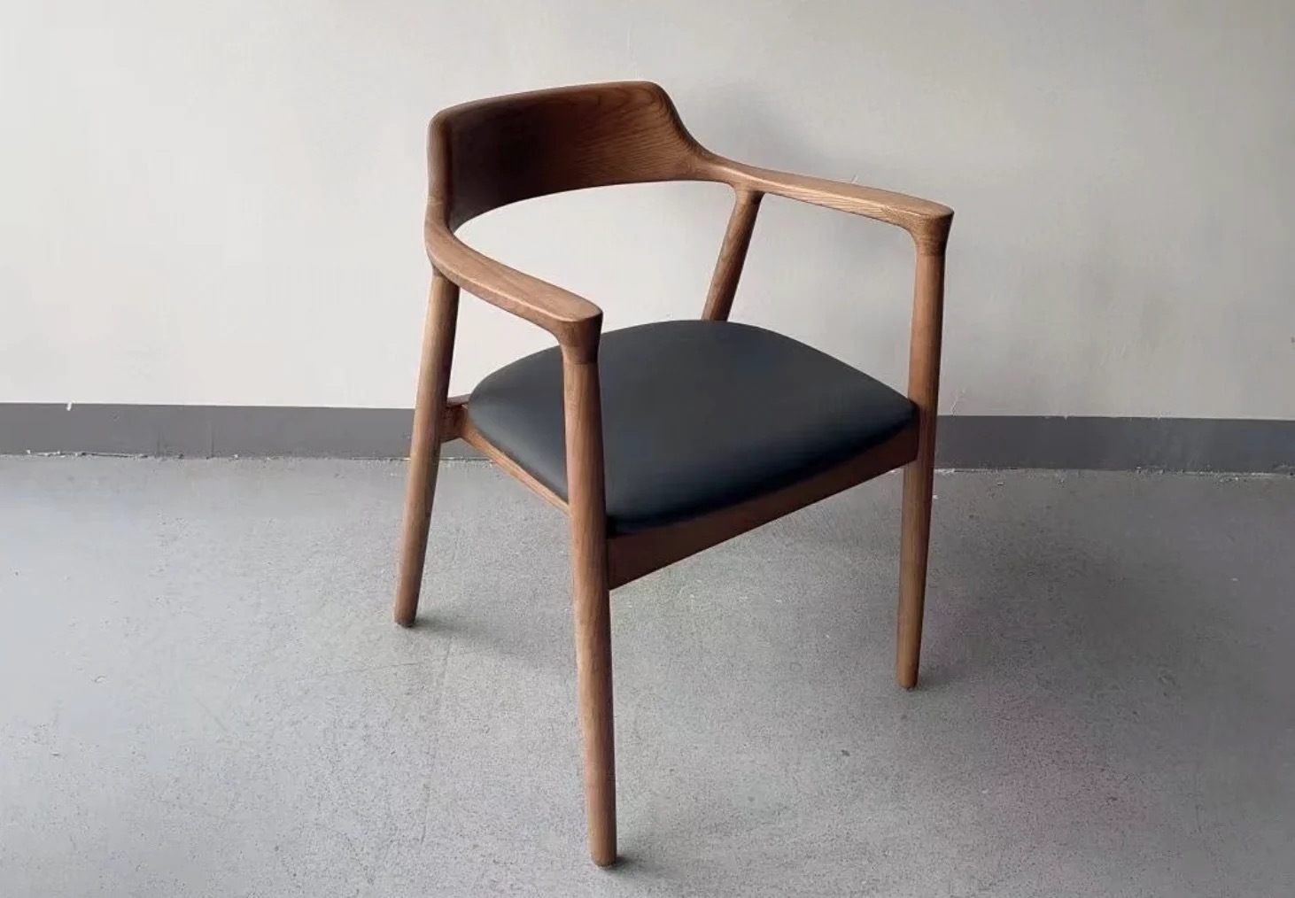 designer ash wood dining chair