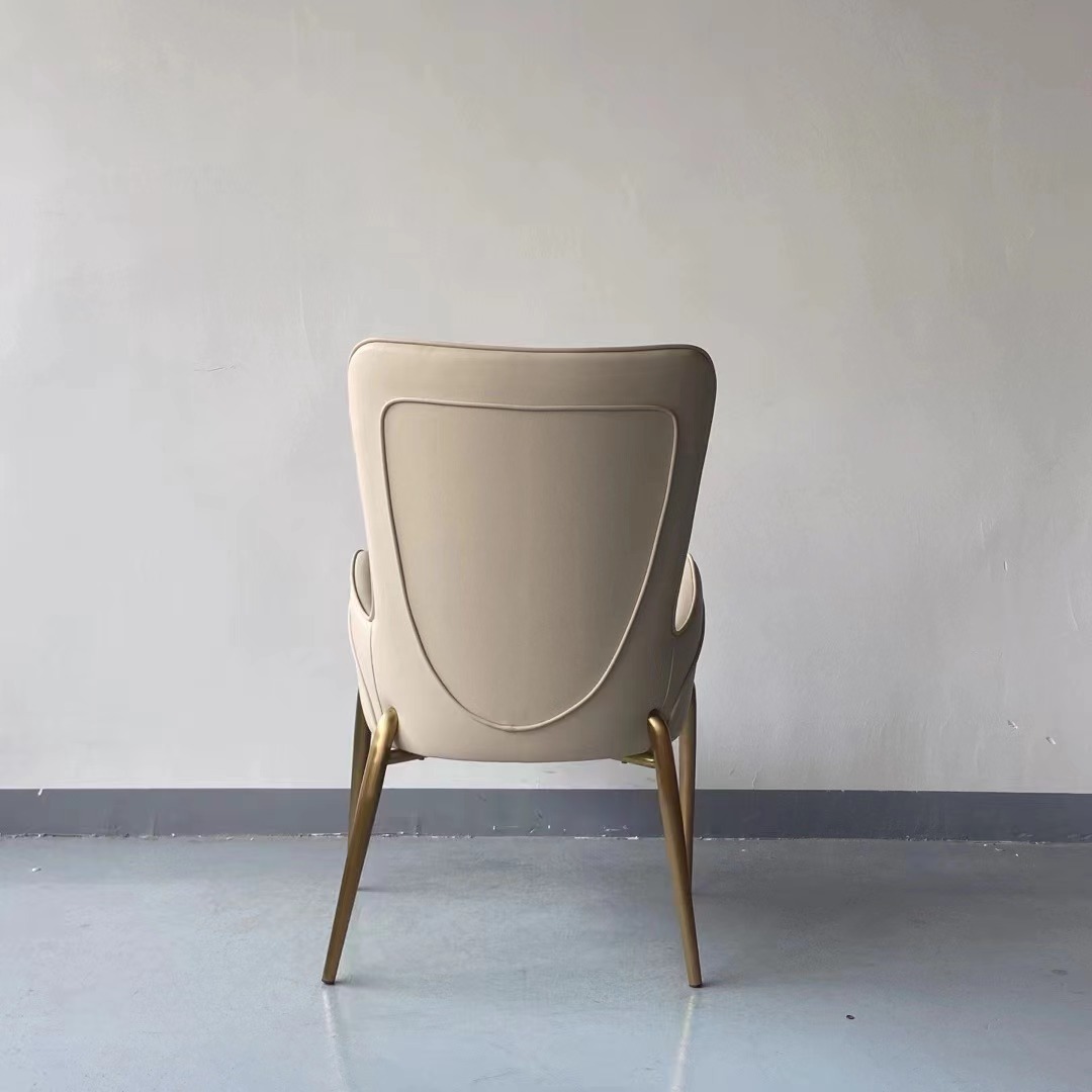 high back tufted dining chair