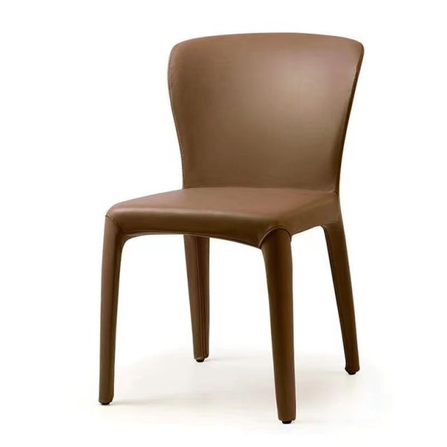 full vinyl upholstered dining chair