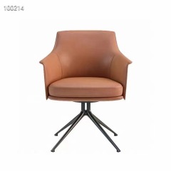 aluminium leg dining chair