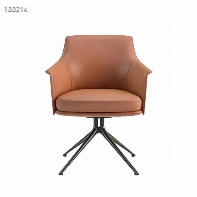 aluminium leg dining chair