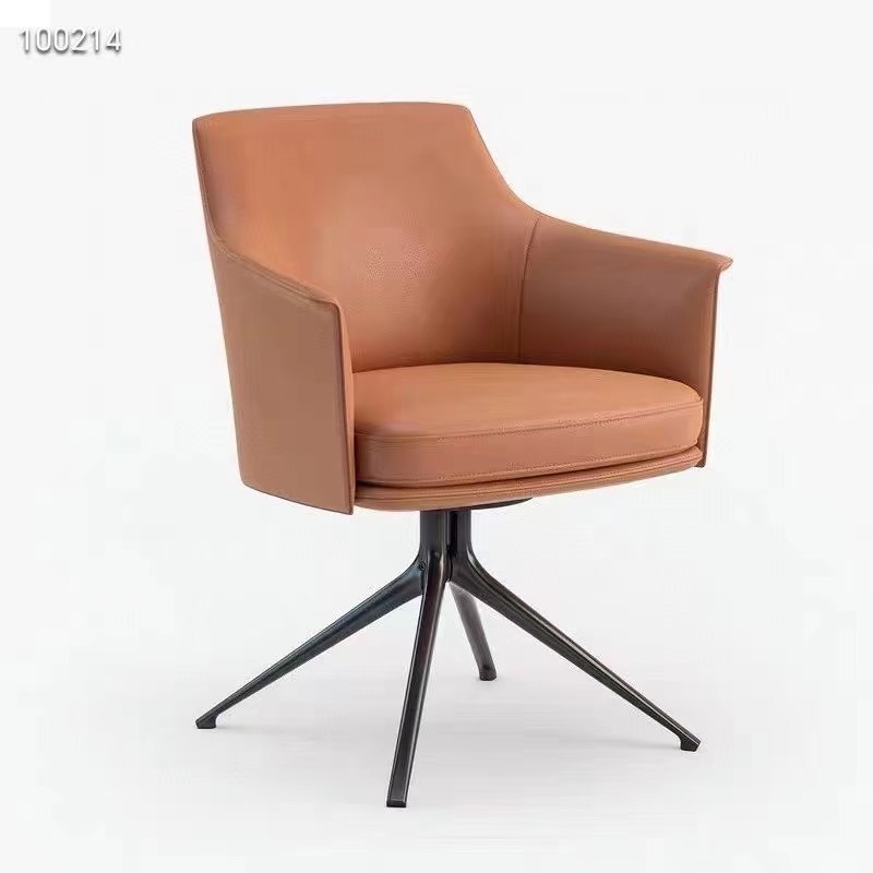 aluminium leg dining chair
