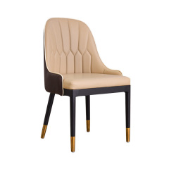 vinyl upholstered restaurant dining chair