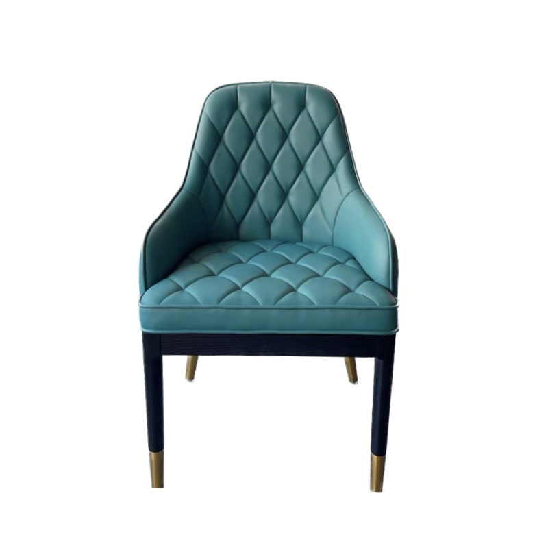 high back wooden armchair