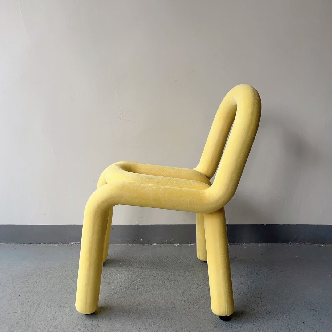 velvet dining chair