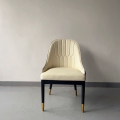 vinyl upholstered restaurant dining chair