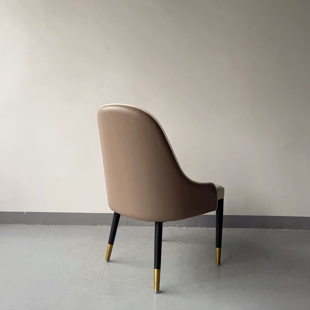 vinyl upholstered restaurant dining chair