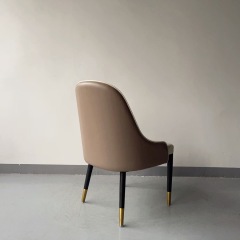 vinyl upholstered restaurant dining chair