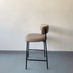 metal frame vinyl high chair