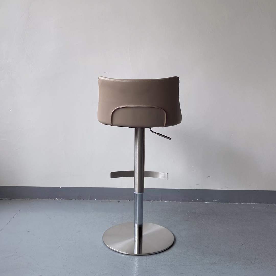 swivel vinyl high bar stool