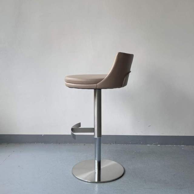 swivel vinyl high bar stool