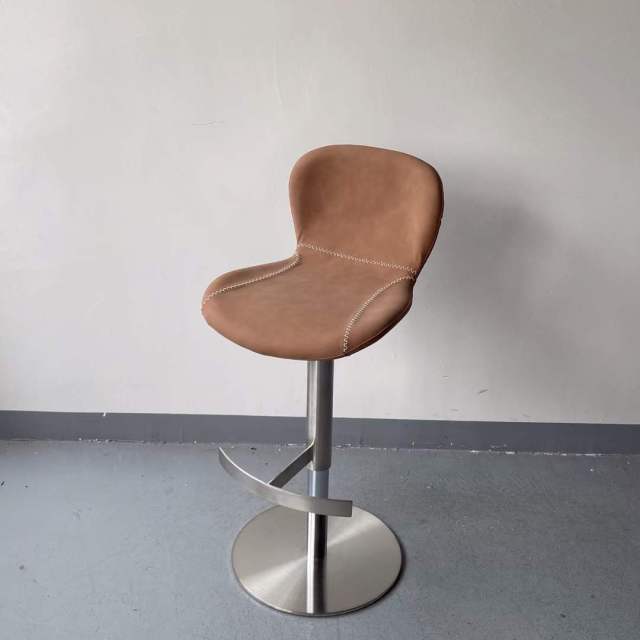 swivel olive ball sewing high bar stool