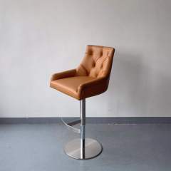 swivel vinyl high bar chair