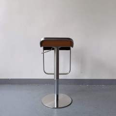 S shape lift gas base high bar stools