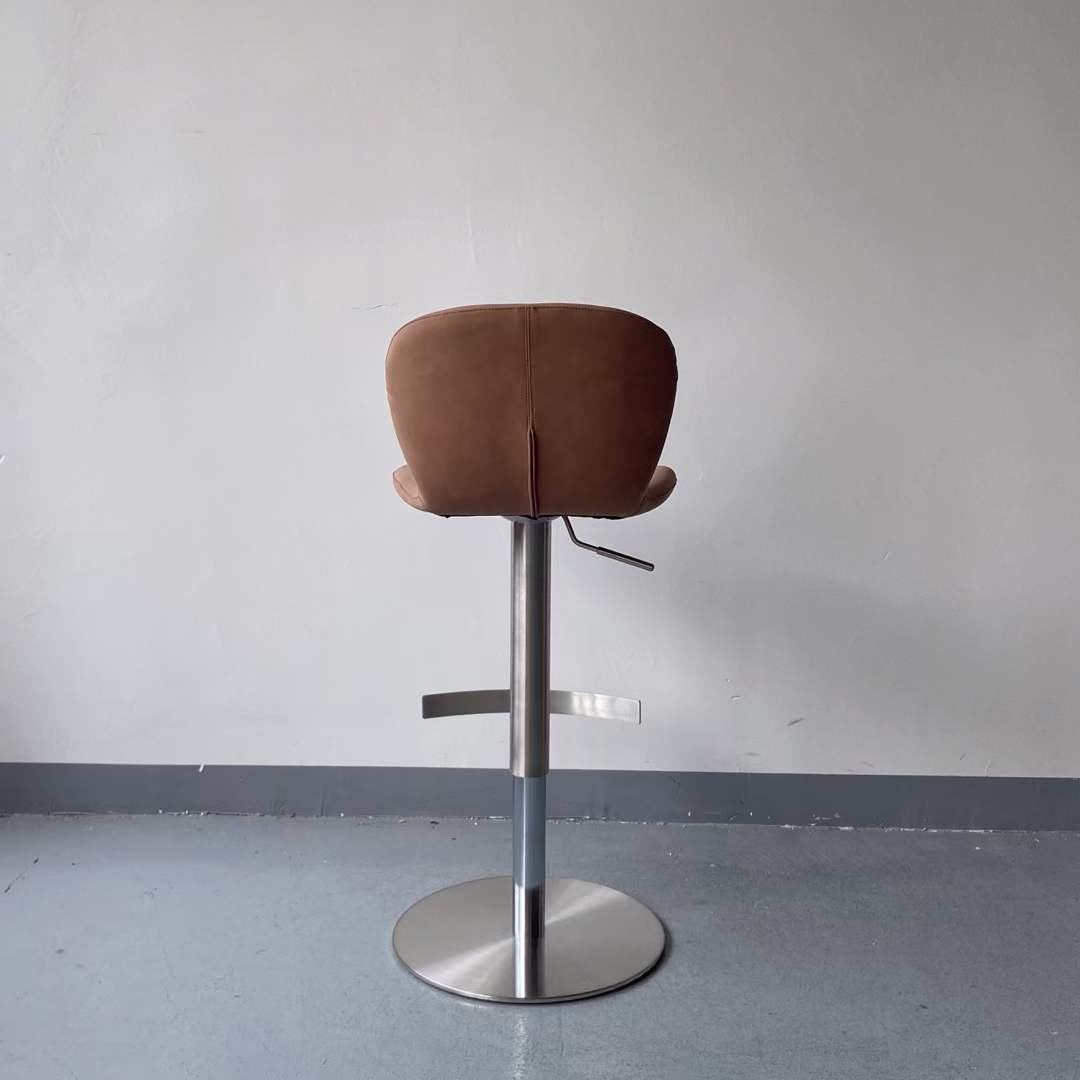 swivel olive ball sewing high bar stool