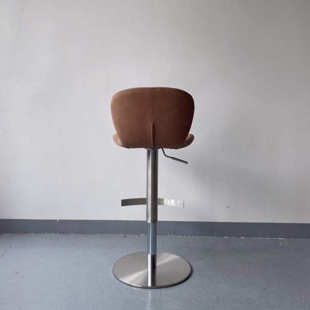 swivel olive ball sewing high bar stool