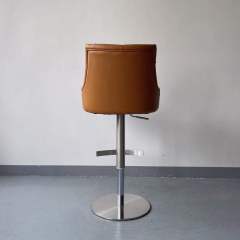 swivel vinyl high bar chair