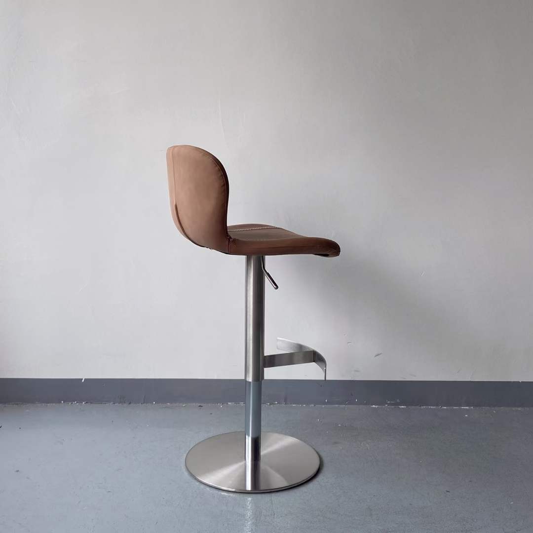 swivel olive ball sewing high bar stool