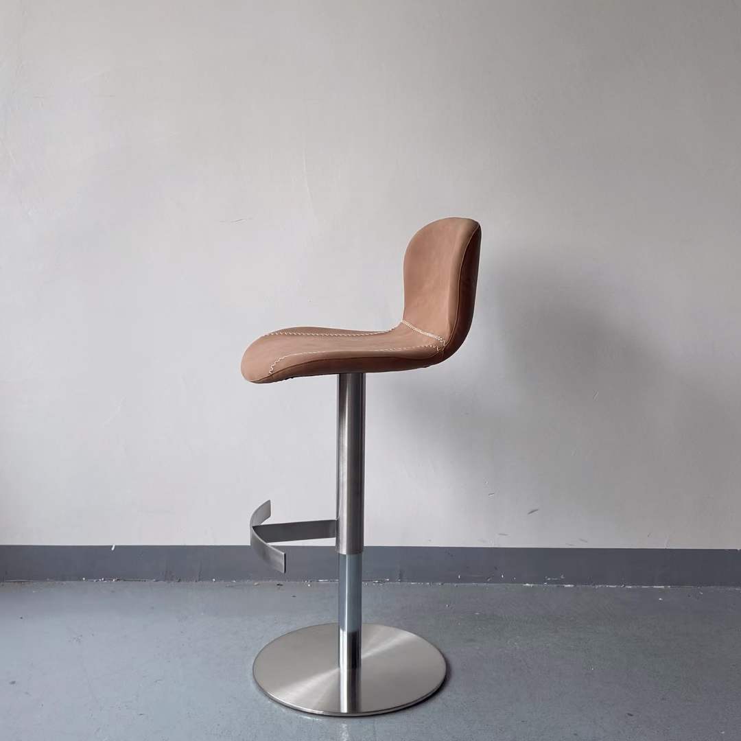 swivel olive ball sewing high bar stool