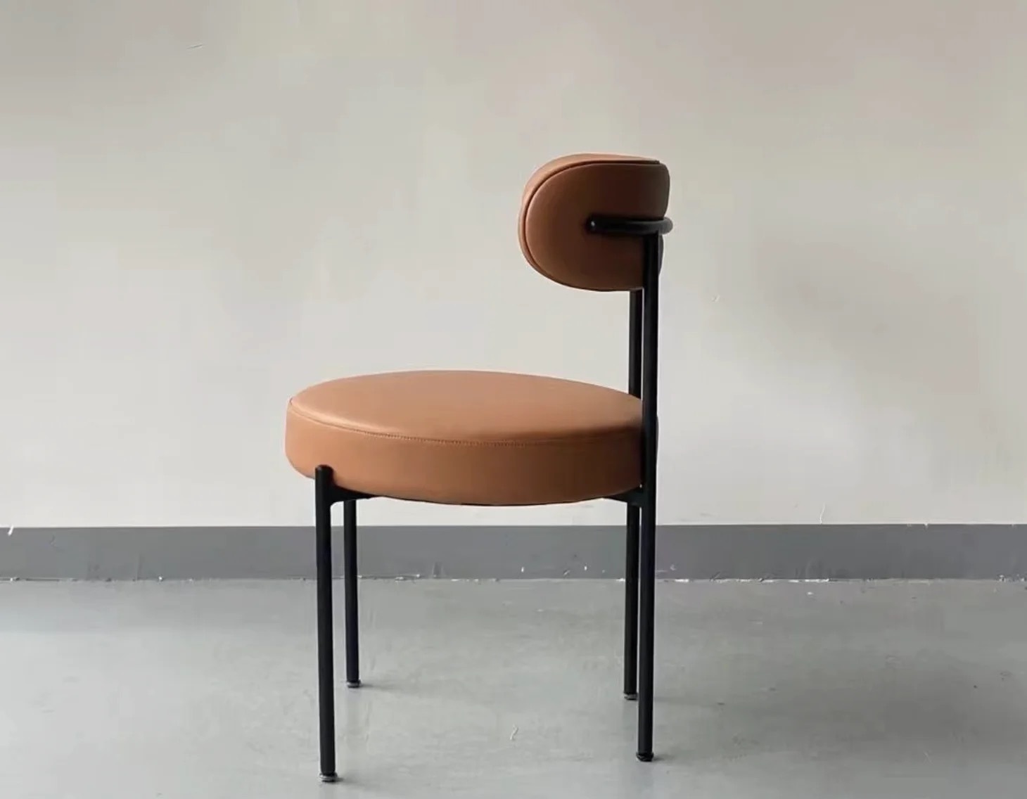 metal frame vinyl hotel dining chair