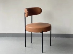 metal frame vinyl hotel dining chair