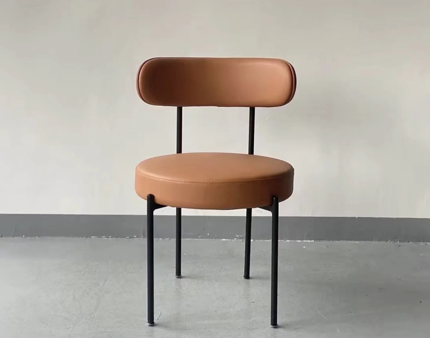metal frame vinyl hotel dining chair