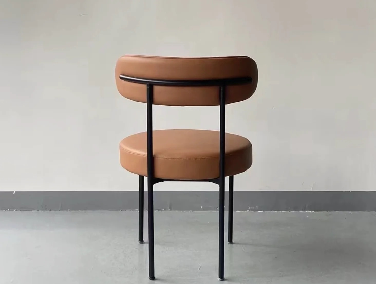 metal frame vinyl hotel dining chair