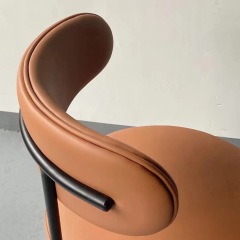 metal frame vinyl hotel dining chair