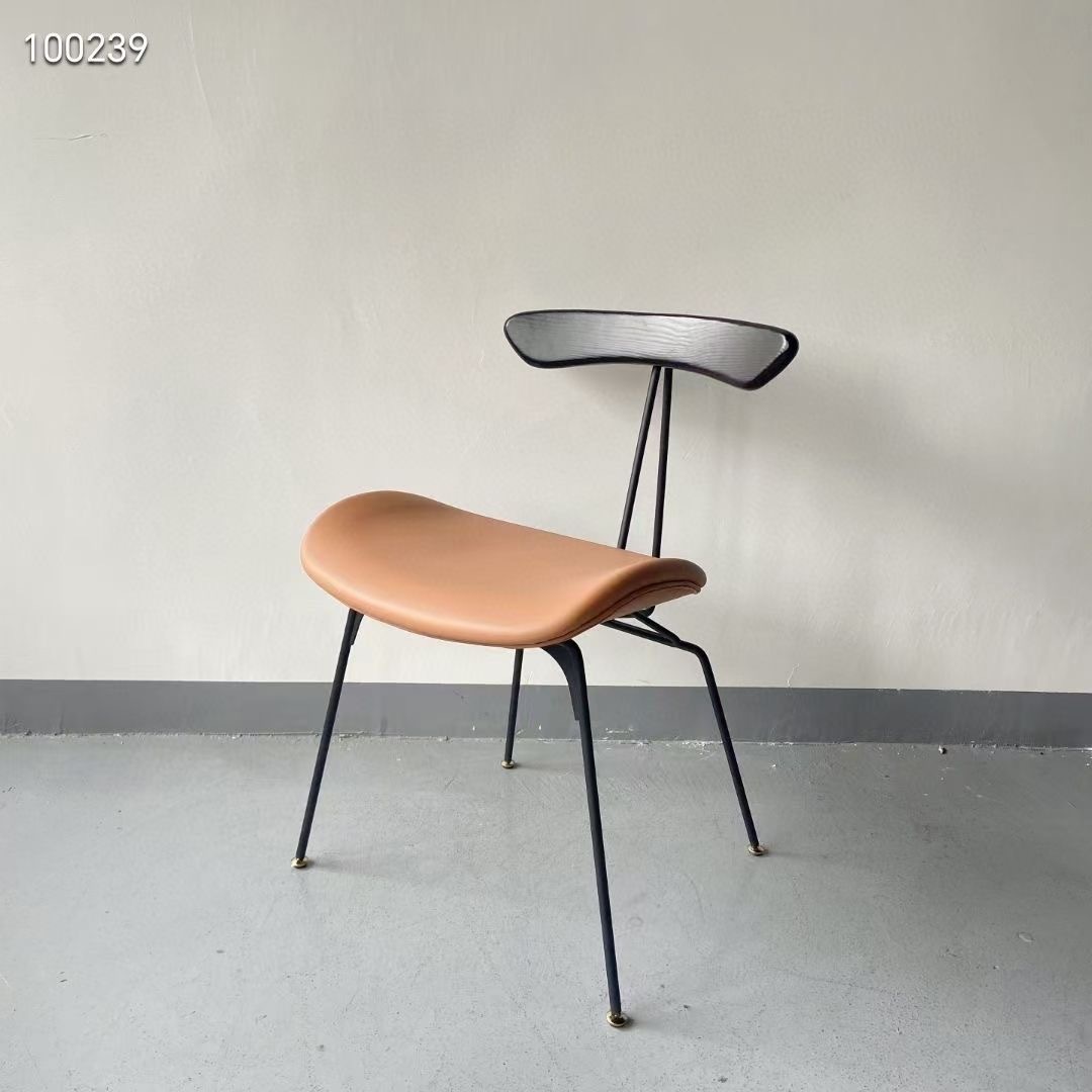 ant metal frame restaurant dining chair