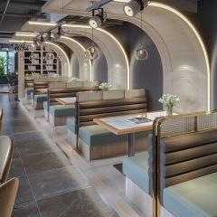 customize restaurant booth seating